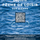 Affiche questionnaire pêche Glénan